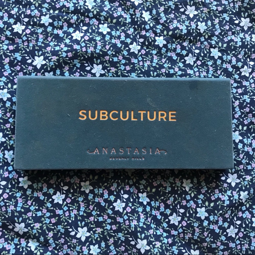 Anastasia Beverly hill SUBCULTURE palette